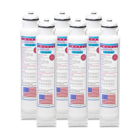 American Filter Co Kenmore SR620XPK Comparable Refrigerator Water Filters (made by Model number AFCAFC-RF-K1), 6PK SR620XPK-AFC-RF-K1-6-97485